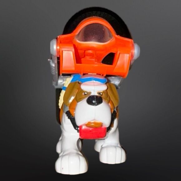 2000 Vintage Fisher Price Rescue Hero’s Wilderness Wind Chill St Bernard Dog - Picture 3 of 5
